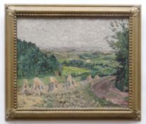 JOSEPH MIESENHEIMER oil on board - Freilingen in der eifel, signed and dated '51, 44.5 x 51cms