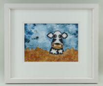 CAROLINE SHOTTON watercolour - Hector, signed, Washington Green label verso and with Castle