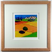 RICHARD PARGETER limited edition (49/195) colour print - Fireblaze IV, signed, titled and numebred