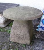 STADDLE STONE, 52h x 59cms d Provenance: deceased estate Neath/Port Talbot collection