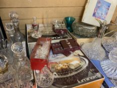 GLASSWARE - Durand boxed sets- 