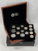 ROYAL MINT 2018 UNITED KINGDOM PREMIUM PROOF COIN SET COMPLETE - No 0107 from a limited edition of