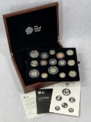 ROYAL MINT 2014 UNITED KINGDOM PREMIUM PROOF COIN SET, complete limited edition set No 1138/4500