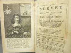 JOSIAH RICRAFT 'A SURVEY OF ENGLAND'S CHAMPIONS & TRUTHS FAITHFUL PATRIOTS', circa 1820, facsimile