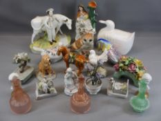 ANIMAL & FIGURAL ORNAMENTS, A QUANTITY including a Royal Doulton Animals Bird of Prey Collection
