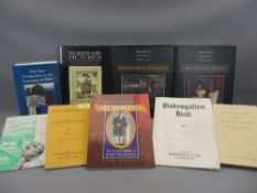 WELSH ART & CULTURE BOOKS (8) and a 1967 auction catalogue for Bodysgallen Hall conducted by