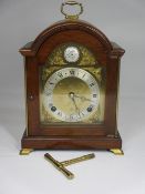 BRACKLET CLOCK - Tempus Fugit by Elliott, 25cms H