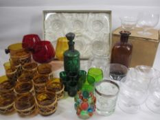 STUART CRYSTAL BOXED GLASSWARE and a large assortment of other
