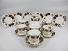 ROYAL ALBERT HERITAGE TEASET - approximately 17 pieces