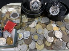 BRITISH & CONTINENTAL COINAGE, vintage and later, Klaus-Kobec Challenger wristwatch and one other