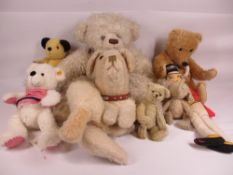 MERRYTHOUGHT, RAGAMUFFIN and assorted other soft toys