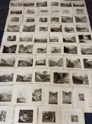 EDWARD PUGH Cambria Depicta 1814, approximately 56 original aquatint plates, unframed