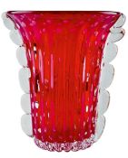 Große Vase Seguso Vetri d'Arte, Murano