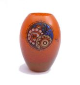 Art-Déco-Vase André Delatte, Nancy -