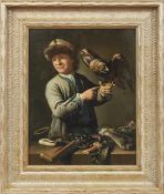 Pee, Theodor van Jäger mit einem