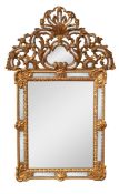 Barocker Wandspiegel Frankreich, 1. H.