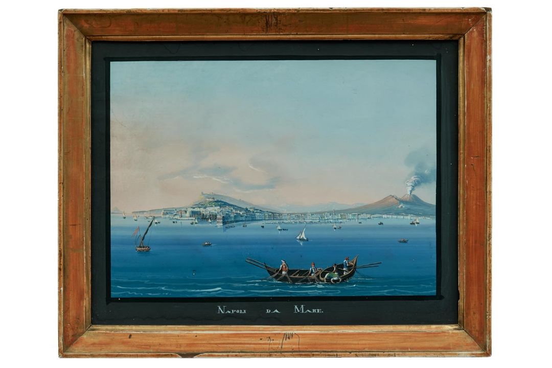 Zwei Ansichten auf die Bucht von Neapel - Bild 2 aus 3