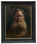 Bildnisstudie von Leo (Lew Nikolajewitsch) Tolstoy