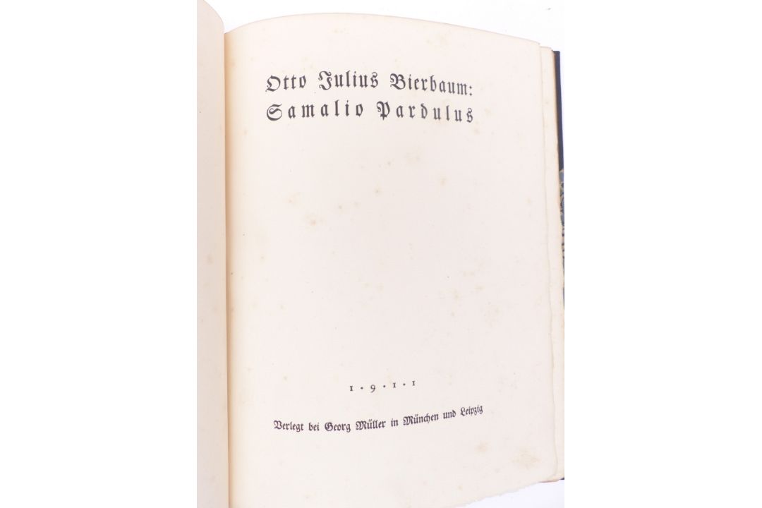 Kubin, Alfred / Bierbaum, Otto Julius - Bild 2 aus 3