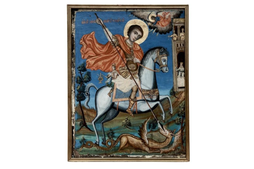 Heiliger Georg als Drachentöter