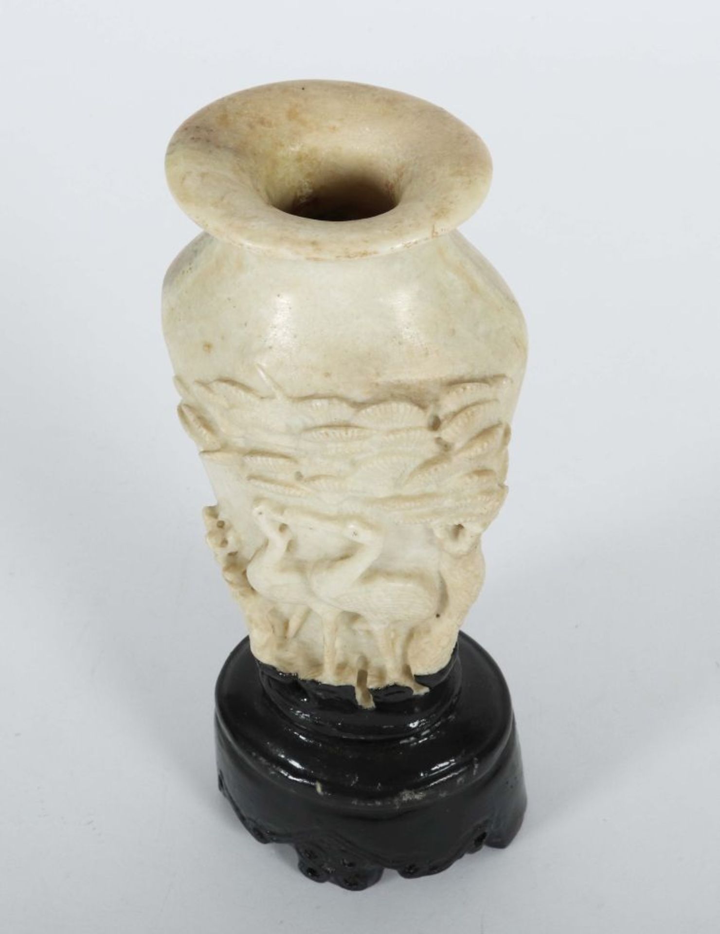 Specksteinvase China, 1. Hälfte 20. - Bild 2 aus 3