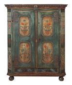 Bauernschrank mit aufgemalten