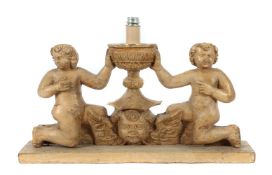 Engelsfiguren als Kelchträger 18. Jh.,