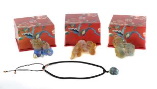 Glasobjekte von Liuli Gongfang