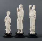 3 Beinfiguren wohl Japan, späte