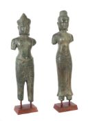 Herrscherpaar Kambodscha, wohl 19./20.