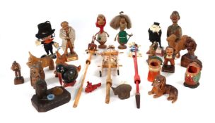 Konvolut Schnitzfiguren Erzgebirge und