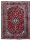 Kashan Medaillonteppich Persien, Ende