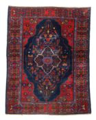 Malayer Medaillonteppich Westpersien,