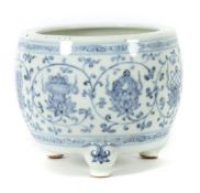 Porzellan-Räuchergefäß China, 20. Jh.,