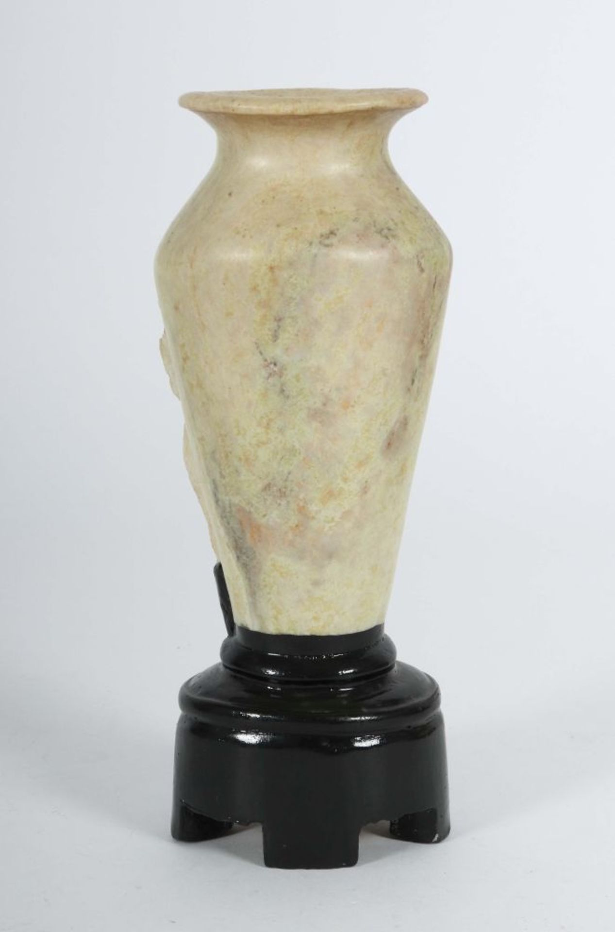 Specksteinvase China, 1. Hälfte 20. - Bild 3 aus 3