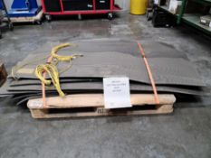 Lot (7) of ABB Jokab Safe-T-Step Guard Mats