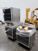 Lot of (3) Silver King SKF27B Commercial Freezers