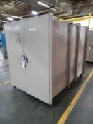 Mobile Storage Cabinet with Contents