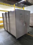 Mobile Storage Cabinet with Contents