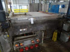 Glass Pane Pre-Washer with Holding Tank