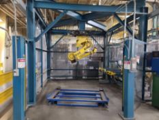 Fanuc R-2000iB/150U Robotic Arm with Support Scaffolding and Controls