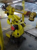 Fanuc S-420F Robotic Arm with Teach Pendant and Controls