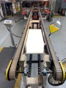 Assembly Conveyor with Squaring and Splitter Stations 45' L x 18