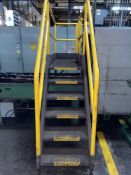 L-Shape Conveyor Walkover Staircase