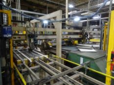 Bystronic Glass Edge Grinder with Conveyor Sections