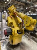 Fanuc S-420F Robotic Arm with Teach Pendant and Controls
