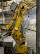 Fanuc M-16ib Robotic Arm with Teach Pendant and Controls