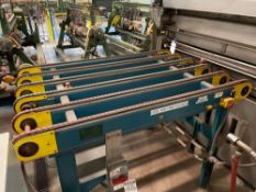 5’ long x 3’ wide belt conveyor