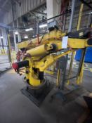Fanuc S-420iF Robotic Arm with Teach Pendant and Controls
