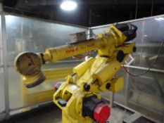 Fanuc S-420F Robotic Arm with Teach Pendant and Controls
